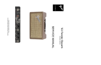 Fender 63-Fender Reverb-Reissue-Series - Service Manual 